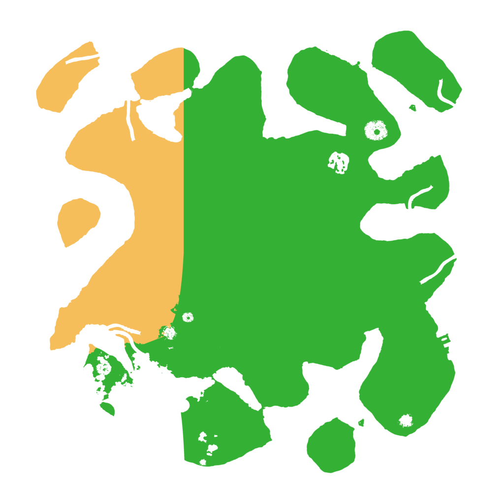 Biome Rust Map: Procedural Map, Size: 3550, Seed: 361104