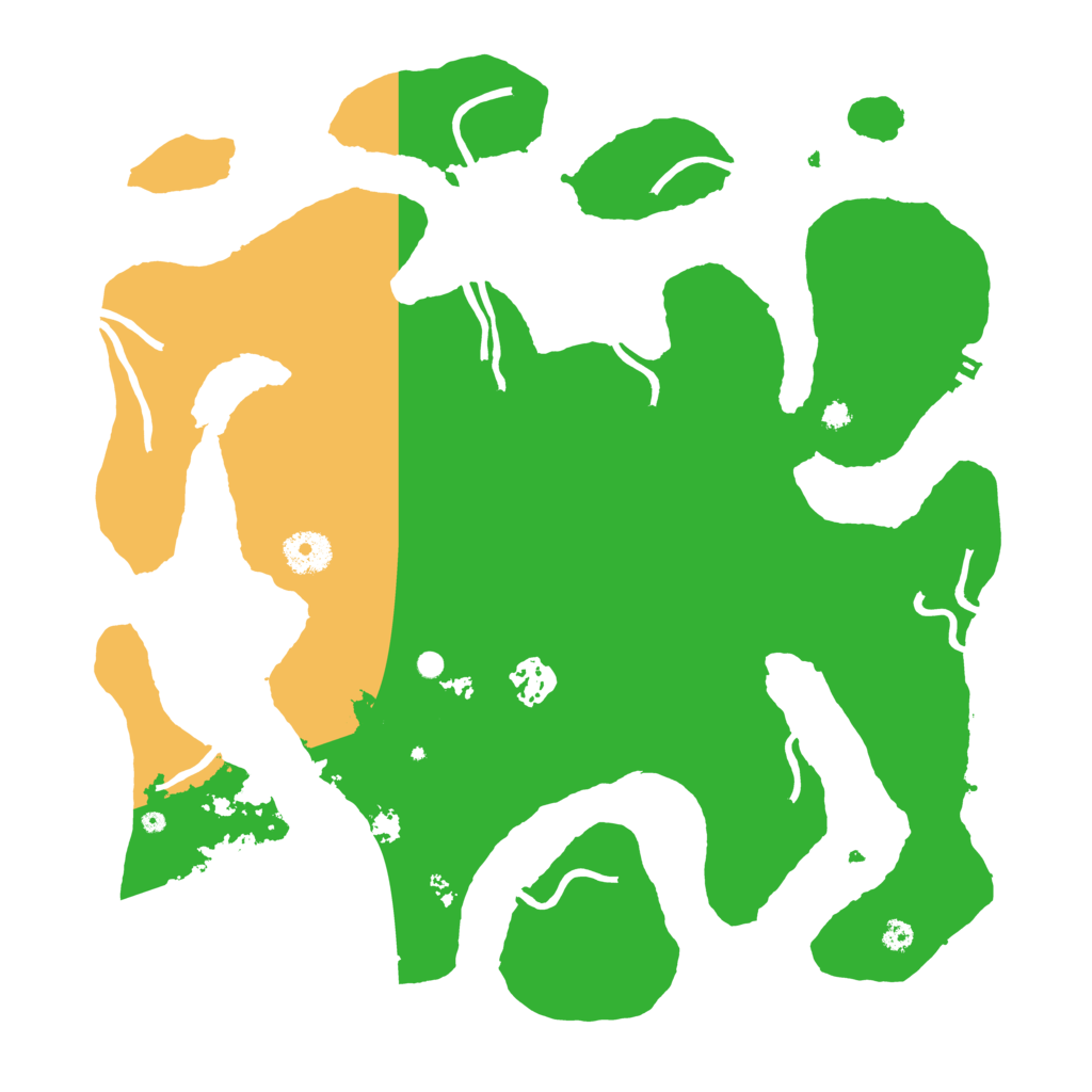 Biome Rust Map: Procedural Map, Size: 3600, Seed: 560343833