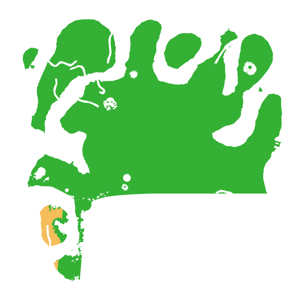 Biome Rust Map: Procedural Map, Size: 3550, Seed: 68768