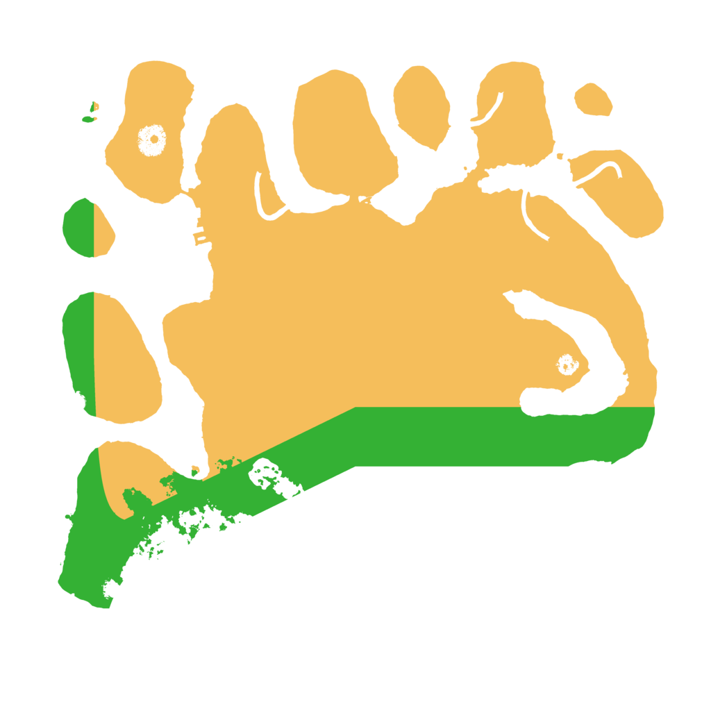 Biome Rust Map: Procedural Map, Size: 3550, Seed: 314680