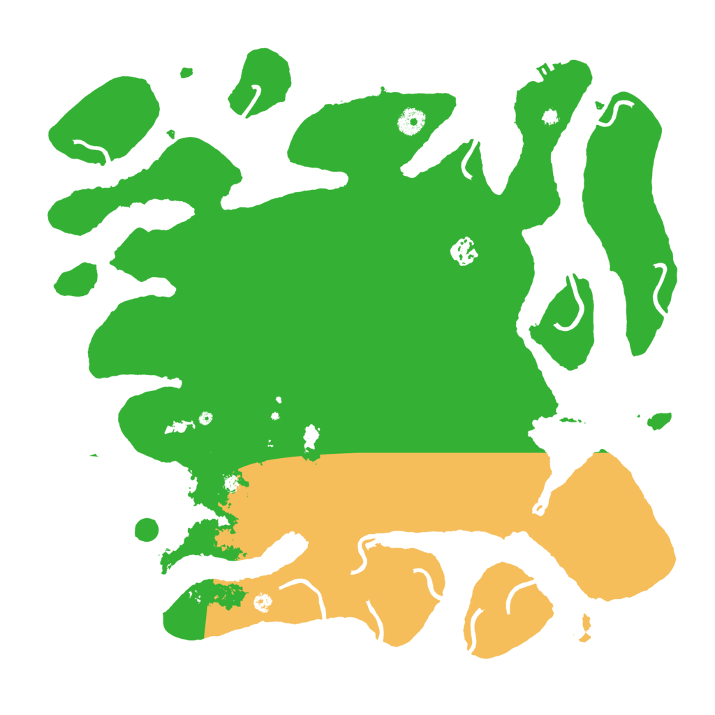 Biome Rust Map: Procedural Map, Size: 4000, Seed: 637663