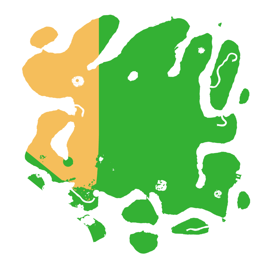 Biome Rust Map: Procedural Map, Size: 3550, Seed: 165066