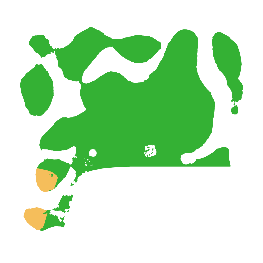 Biome Rust Map: Barren, Size: 3100, Seed: 248858530