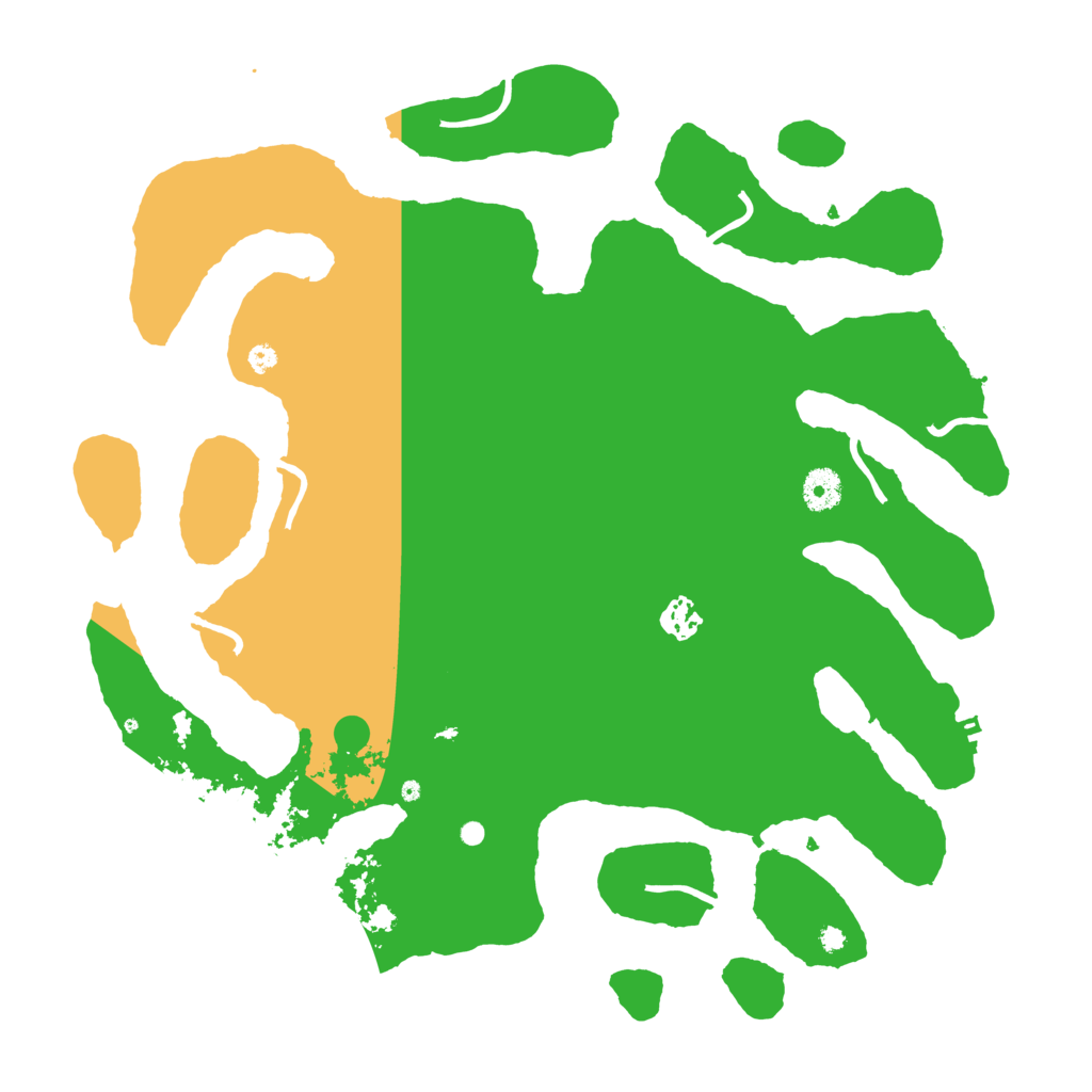 Biome Rust Map: Procedural Map, Size: 4000, Seed: 522880