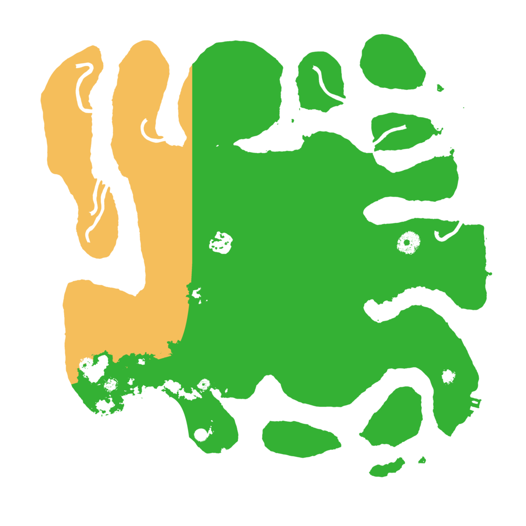 Biome Rust Map: Procedural Map, Size: 3550, Seed: 580227