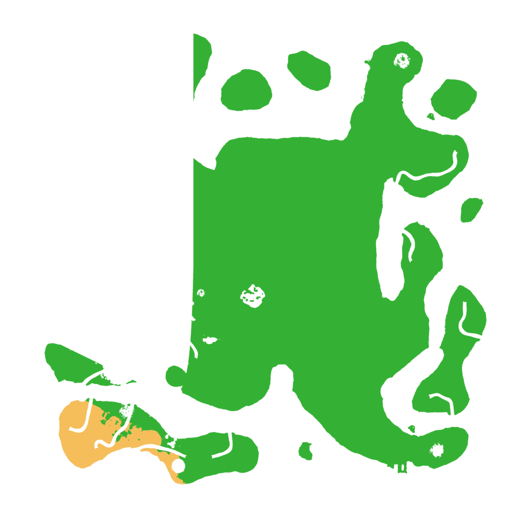 Biome Rust Map: Procedural Map, Size: 3500, Seed: 138272171