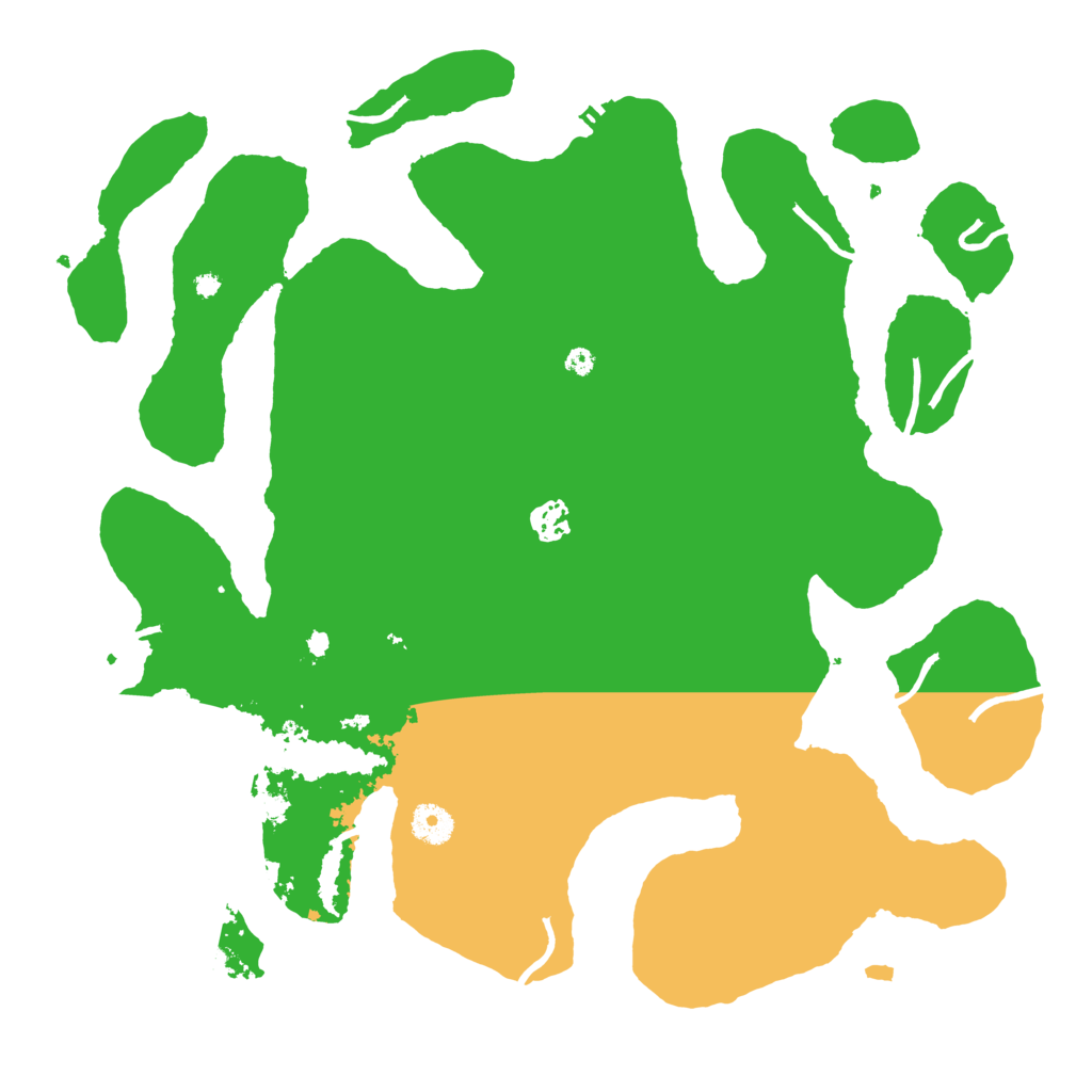 Biome Rust Map: Procedural Map, Size: 4000, Seed: 718422