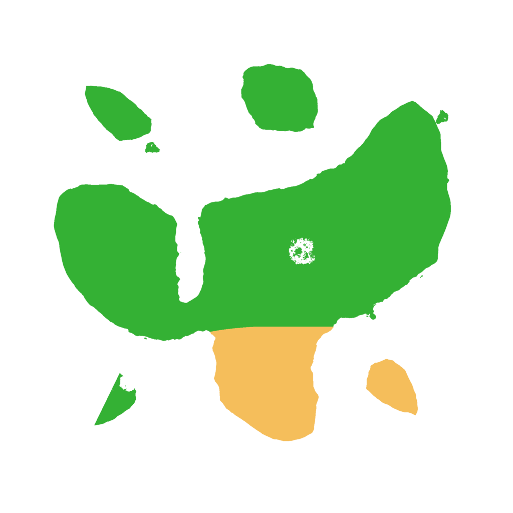 Biome Rust Map: Procedural Map, Size: 1950, Seed: 25000