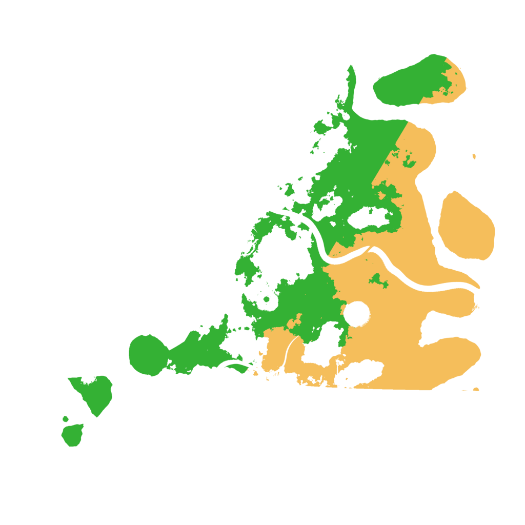Biome Rust Map: Procedural Map, Size: 3650, Seed: 365356