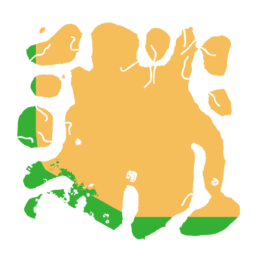 Biome Rust Map: Procedural Map, Size: 3550, Seed: 790817