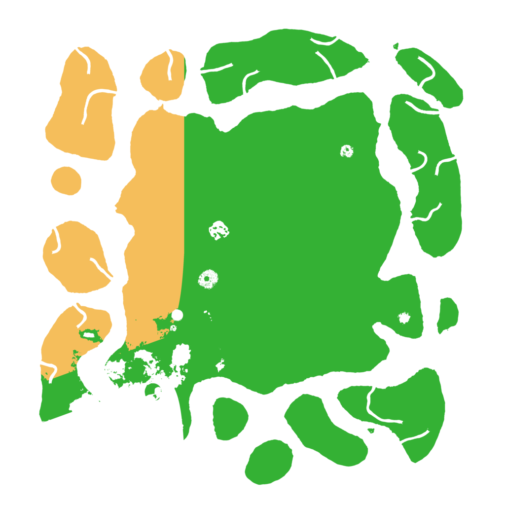 Biome Rust Map: Procedural Map, Size: 4000, Seed: 738570