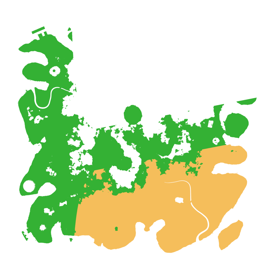 Biome Rust Map: Procedural Map, Size: 4000, Seed: 176635