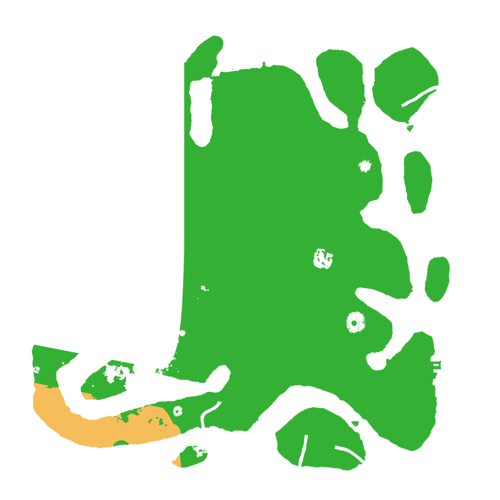 Biome Rust Map: Procedural Map, Size: 3750, Seed: 150