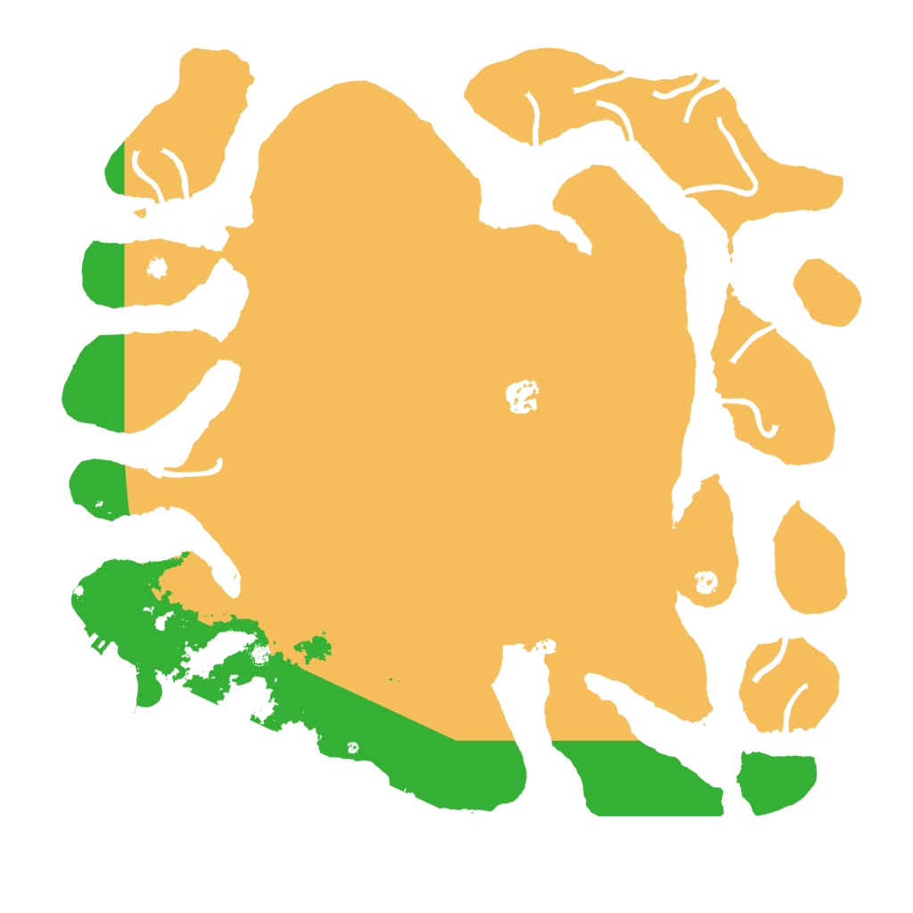Biome Rust Map: Procedural Map, Size: 4000, Seed: 410865