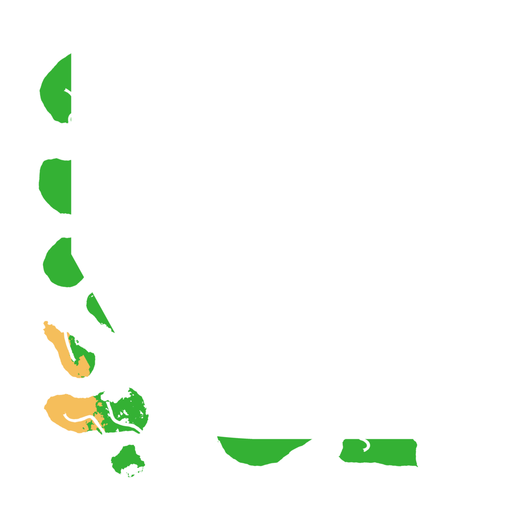 Biome Rust Map: Procedural Map, Size: 4000, Seed: 377256241