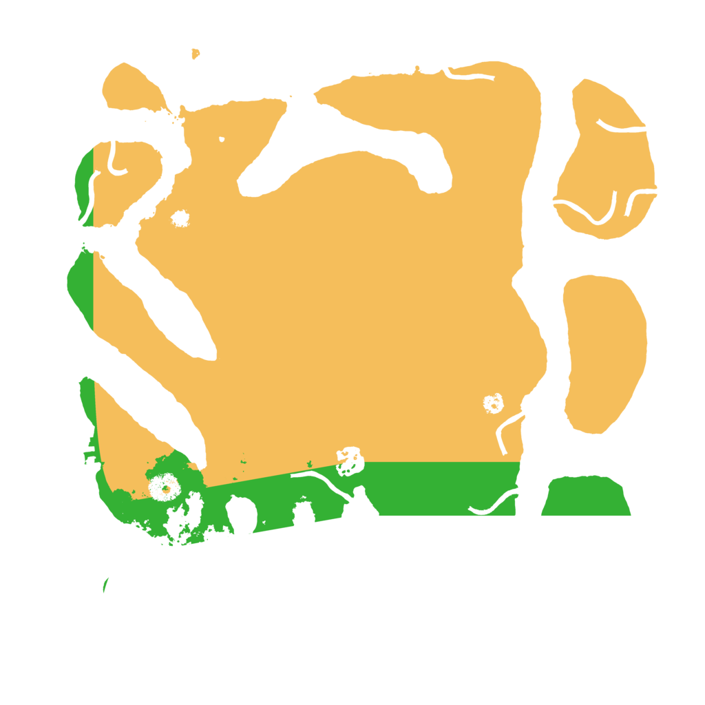 Biome Rust Map: Procedural Map, Size: 3550, Seed: 389176