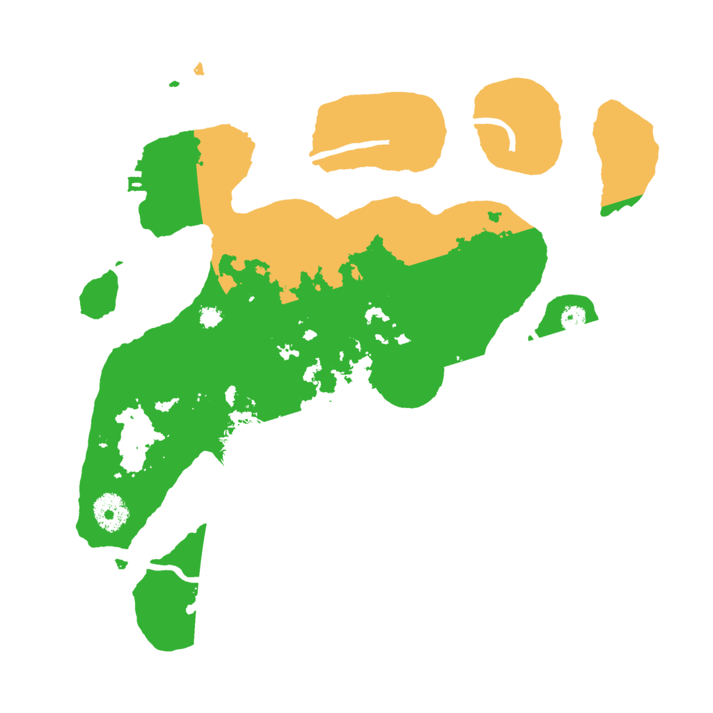 Biome Rust Map: Procedural Map, Size: 3000, Seed: 480956863