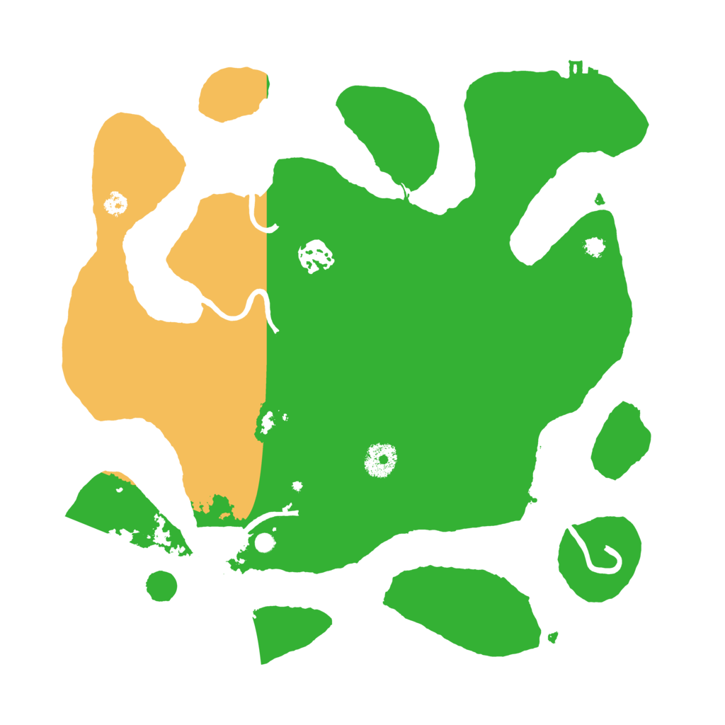 Biome Rust Map: Procedural Map, Size: 3250, Seed: 165663773