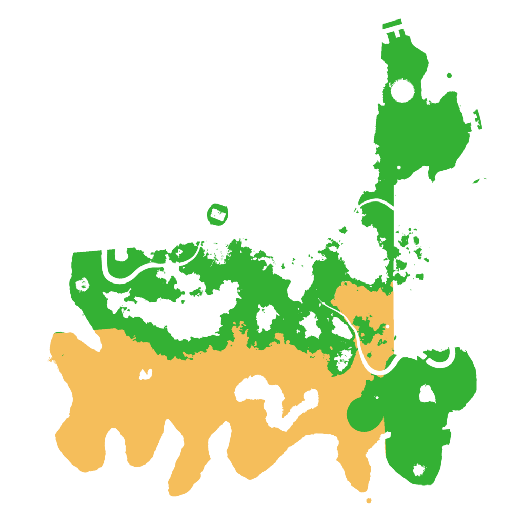Biome Rust Map: Procedural Map, Size: 4000, Seed: 269374