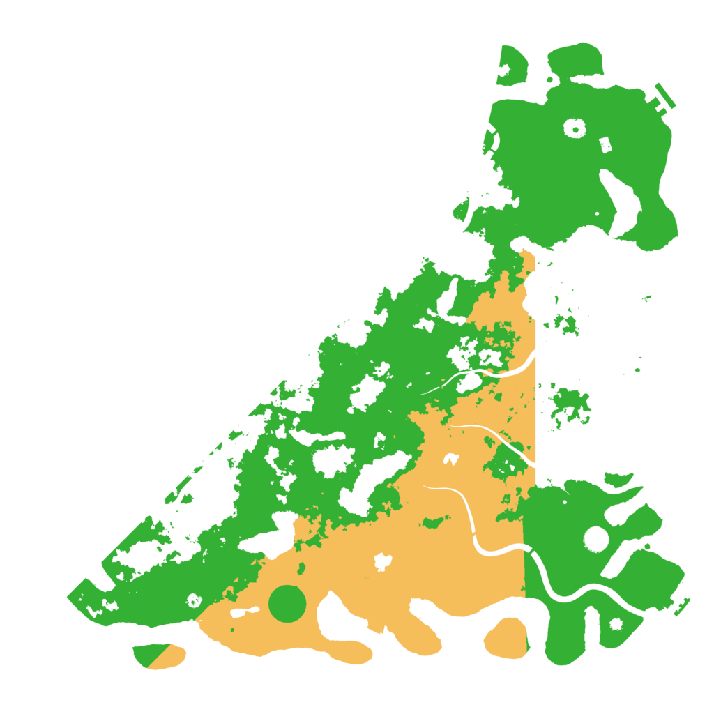 Biome Rust Map: Procedural Map, Size: 5000, Seed: 98432148