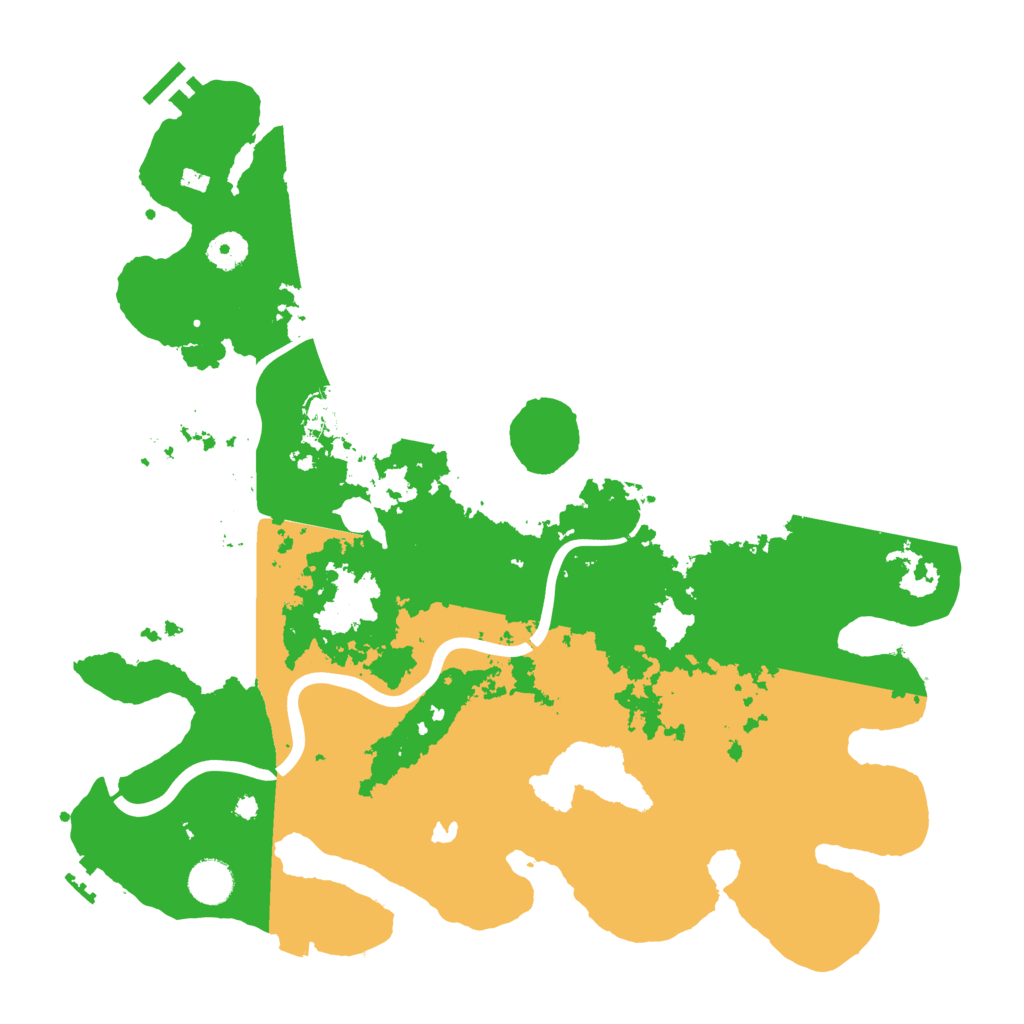 Biome Rust Map: Procedural Map, Size: 4000, Seed: 270802