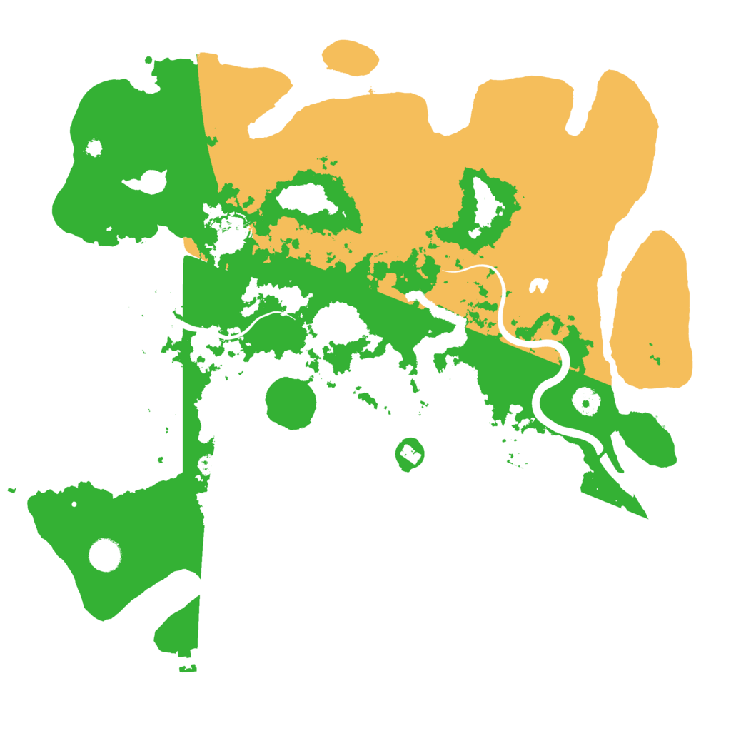 Biome Rust Map: Procedural Map, Size: 4000, Seed: 90025968