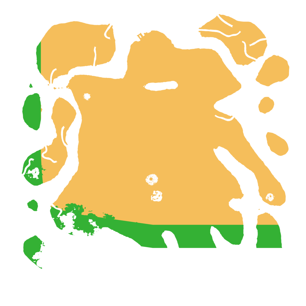 Biome Rust Map: Procedural Map, Size: 4000, Seed: 496458