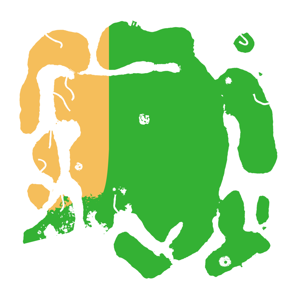 Biome Rust Map: Procedural Map, Size: 4000, Seed: 392457