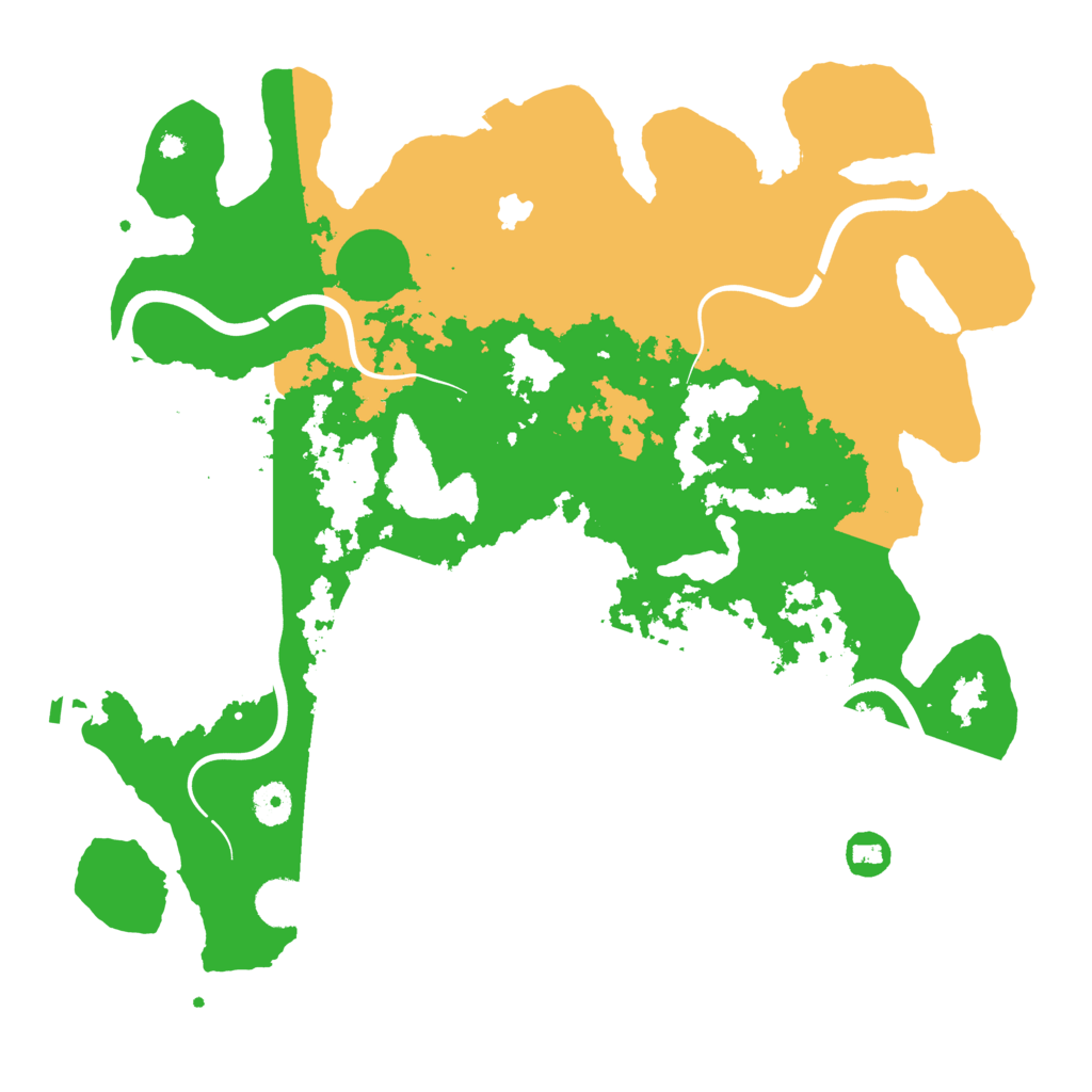 Biome Rust Map: Procedural Map, Size: 4000, Seed: 508482