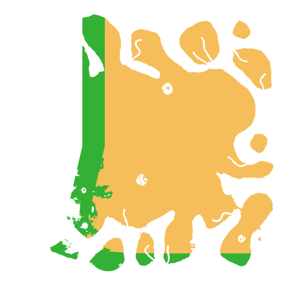 Biome Rust Map: Procedural Map, Size: 4000, Seed: 493590