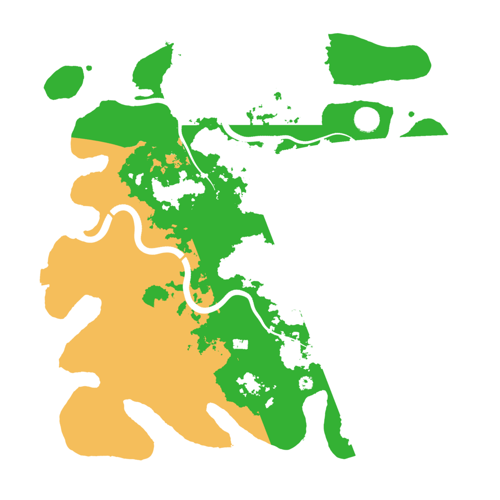 Biome Rust Map: Procedural Map, Size: 3550, Seed: 338901