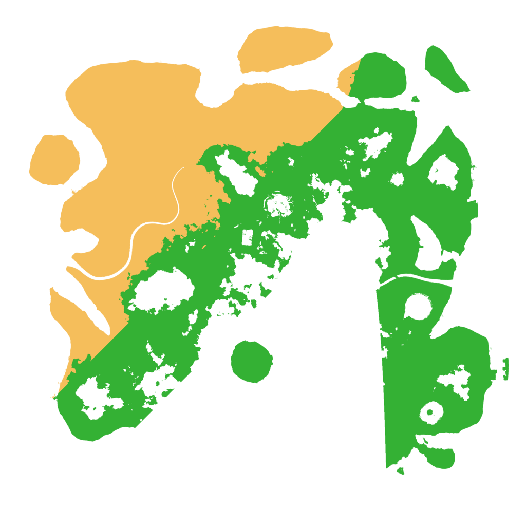 Biome Rust Map: Procedural Map, Size: 3550, Seed: 466973
