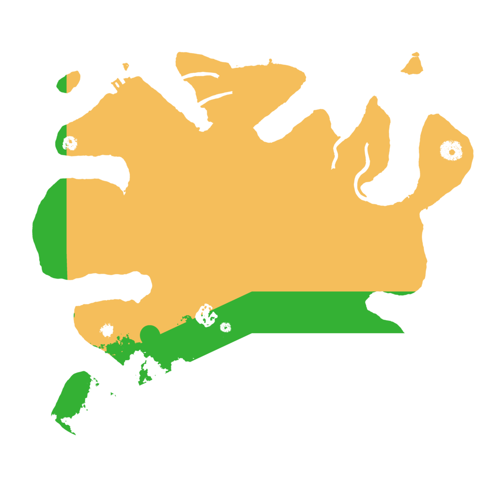 Biome Rust Map: Procedural Map, Size: 3550, Seed: 754845