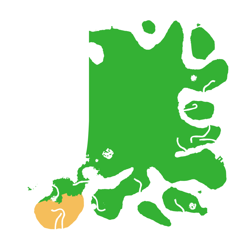 Biome Rust Map: Procedural Map, Size: 3550, Seed: 190261