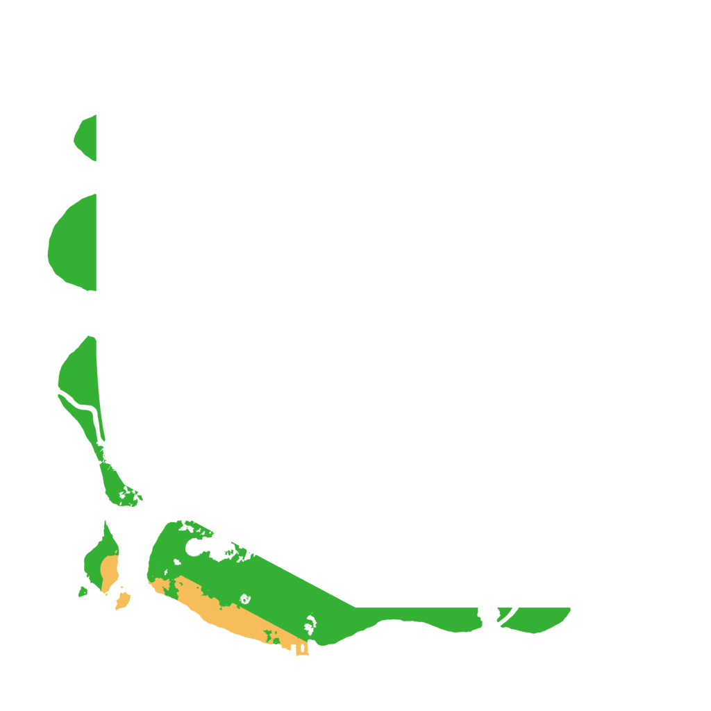 Biome Rust Map: Procedural Map, Size: 3550, Seed: 938839