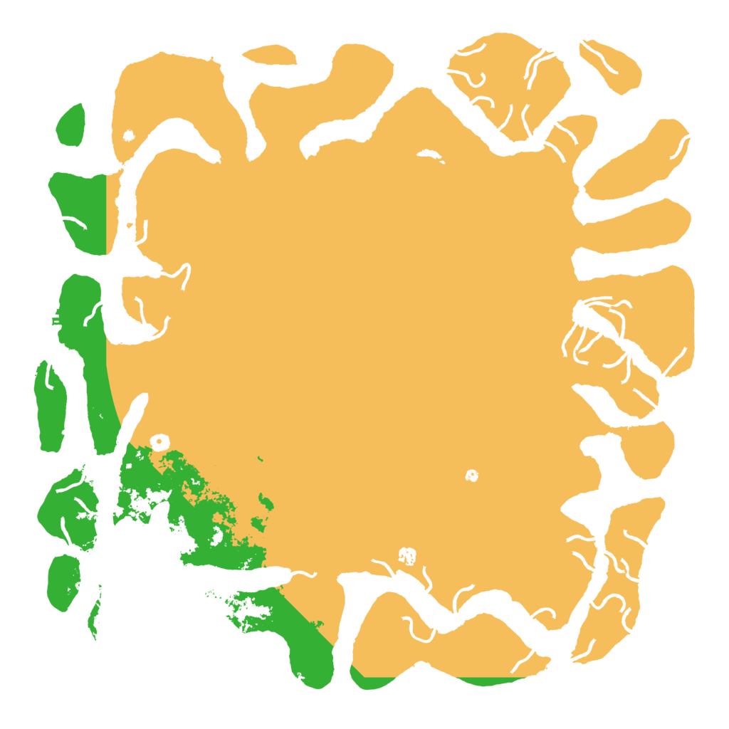 Biome Rust Map: Procedural Map, Size: 6000, Seed: 21784