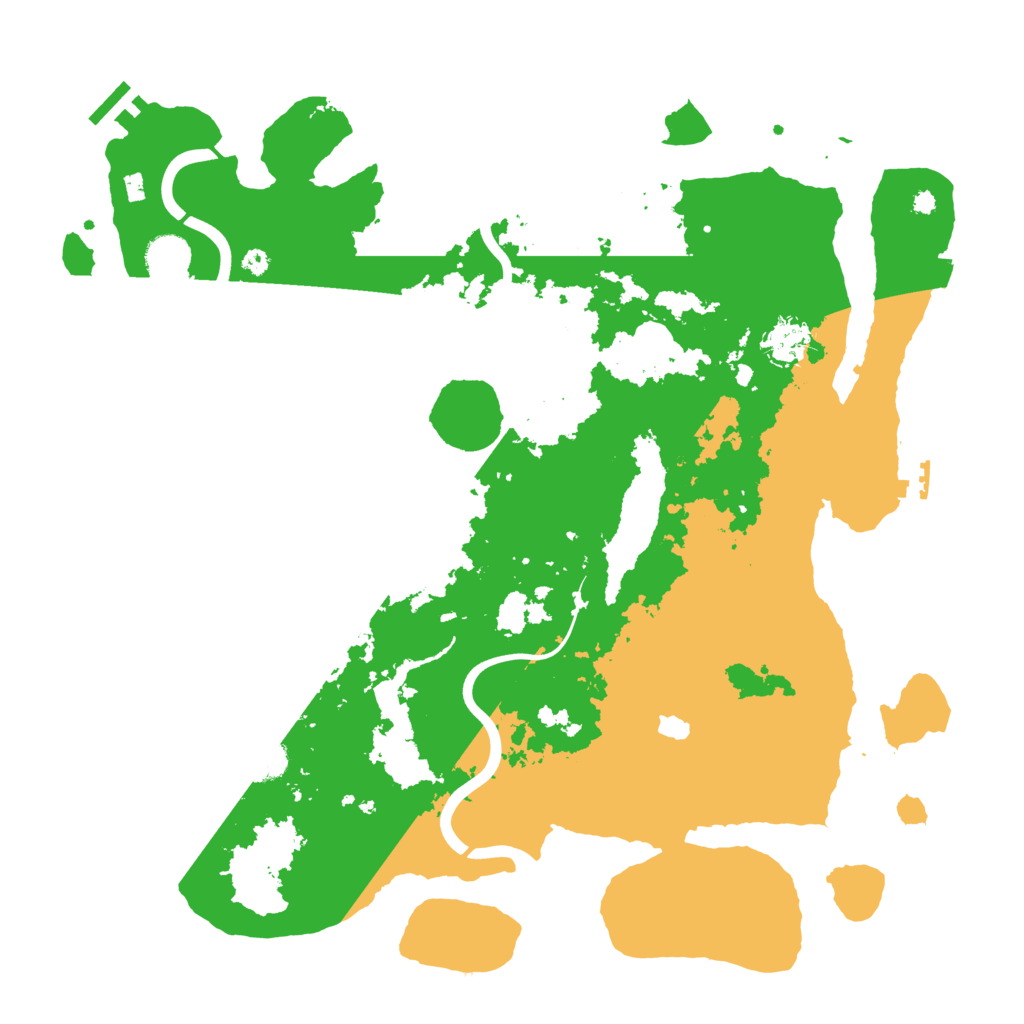 Biome Rust Map: Procedural Map, Size: 4000, Seed: 632339