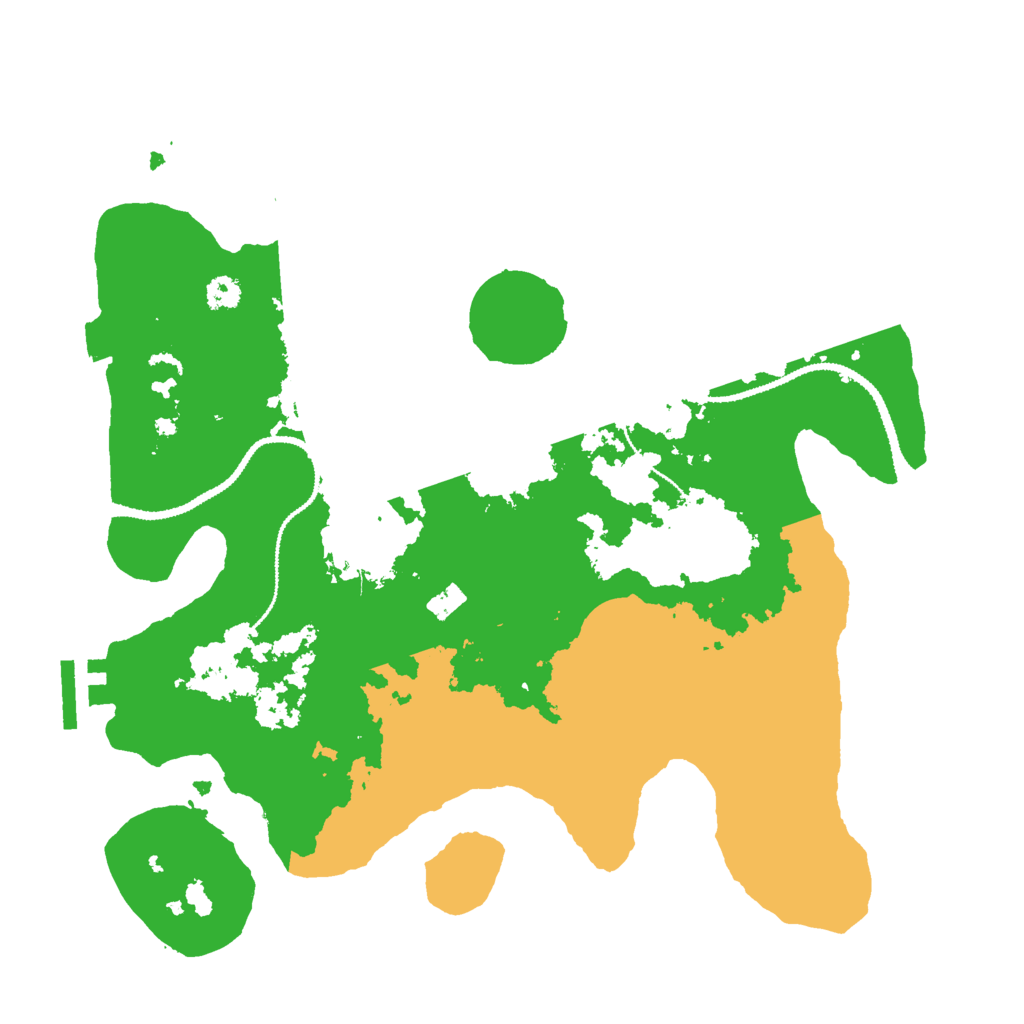 Biome Rust Map: Procedural Map, Size: 3000, Seed: 1437212185