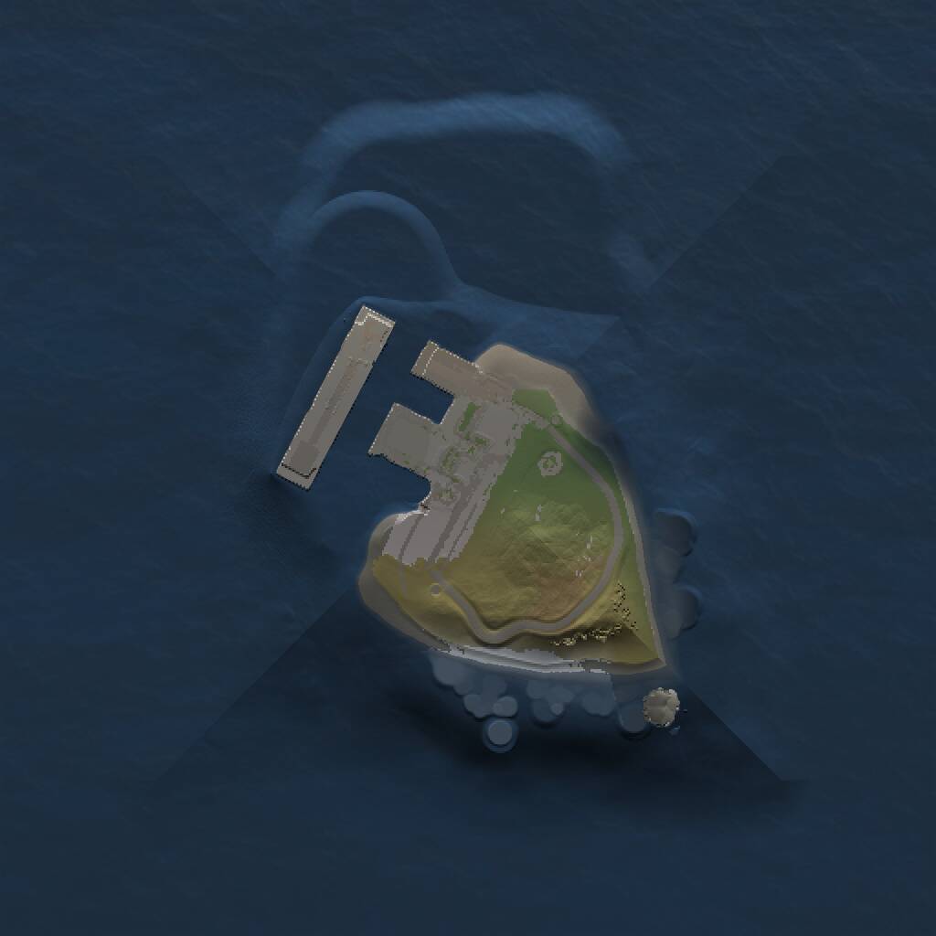 Rust Map: Procedural Map, Size: 1000, Seed: 27639034, 2 Monuments