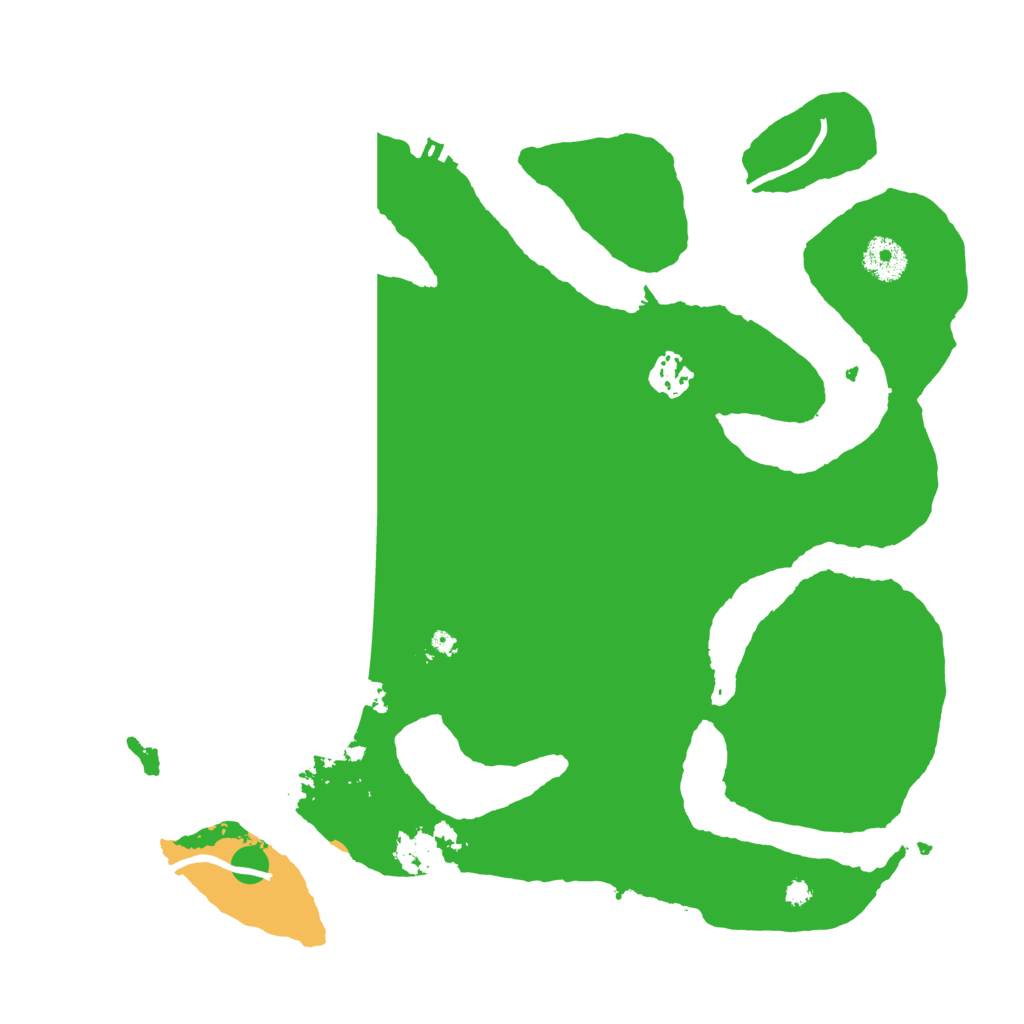 Biome Rust Map: Procedural Map, Size: 3550, Seed: 554025