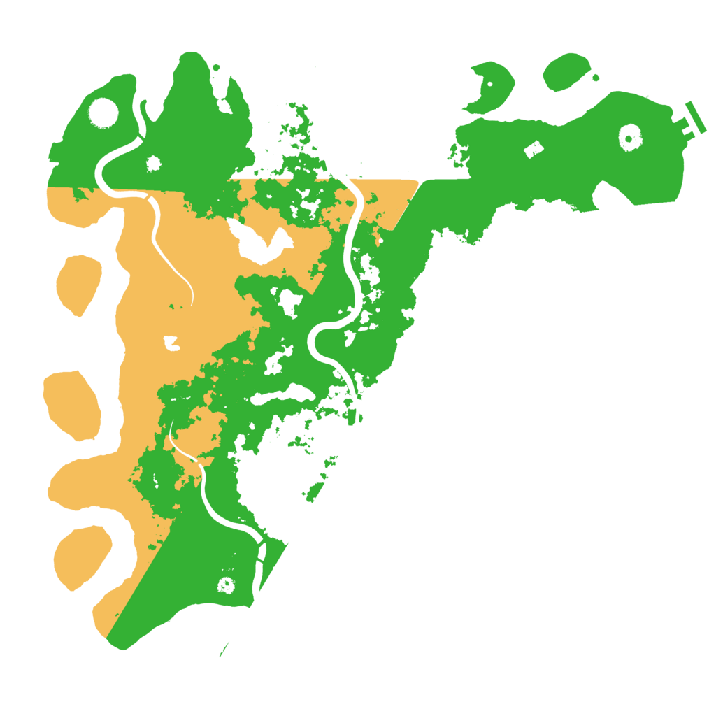 Biome Rust Map: Procedural Map, Size: 4250, Seed: 88646414