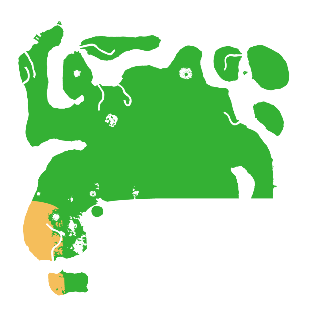 Biome Rust Map: Procedural Map, Size: 3800, Seed: 103456