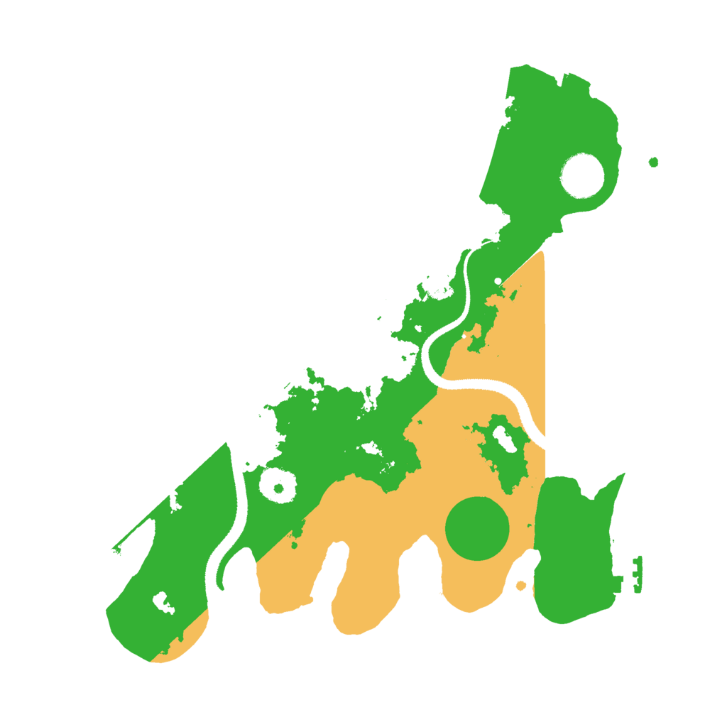 Biome Rust Map: Procedural Map, Size: 3000, Seed: 699744