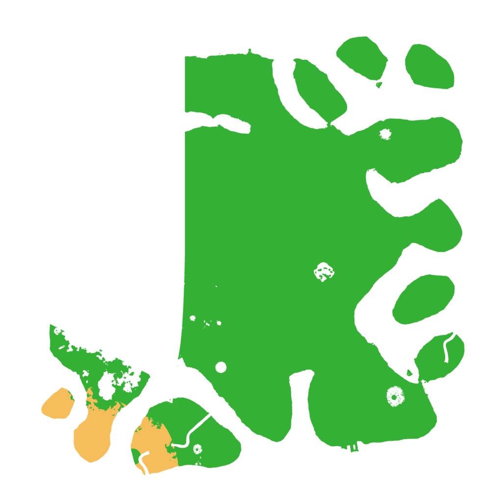 Biome Rust Map: Procedural Map, Size: 4000, Seed: 110682