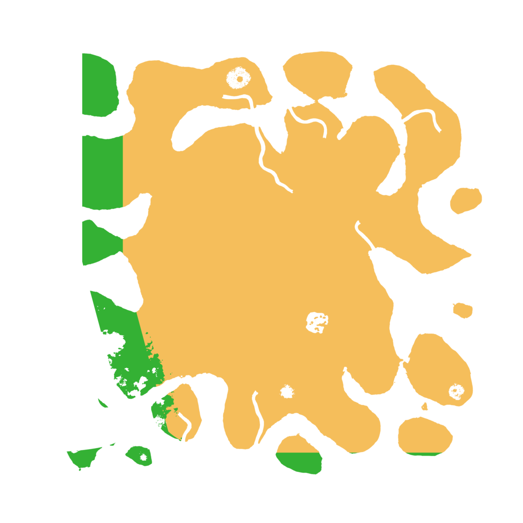 Biome Rust Map: Procedural Map, Size: 3550, Seed: 996943