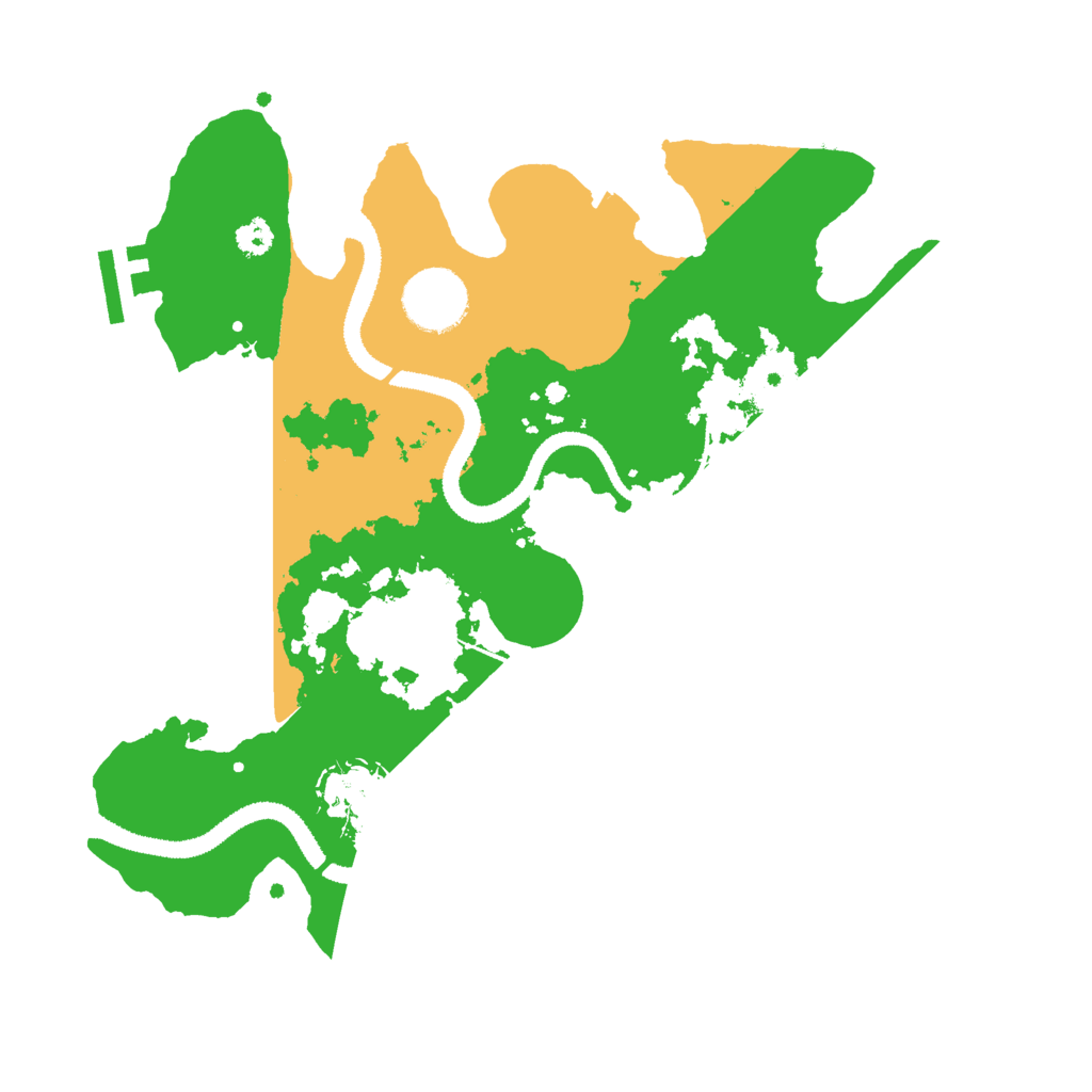 Biome Rust Map: Procedural Map, Size: 3000, Seed: 691383