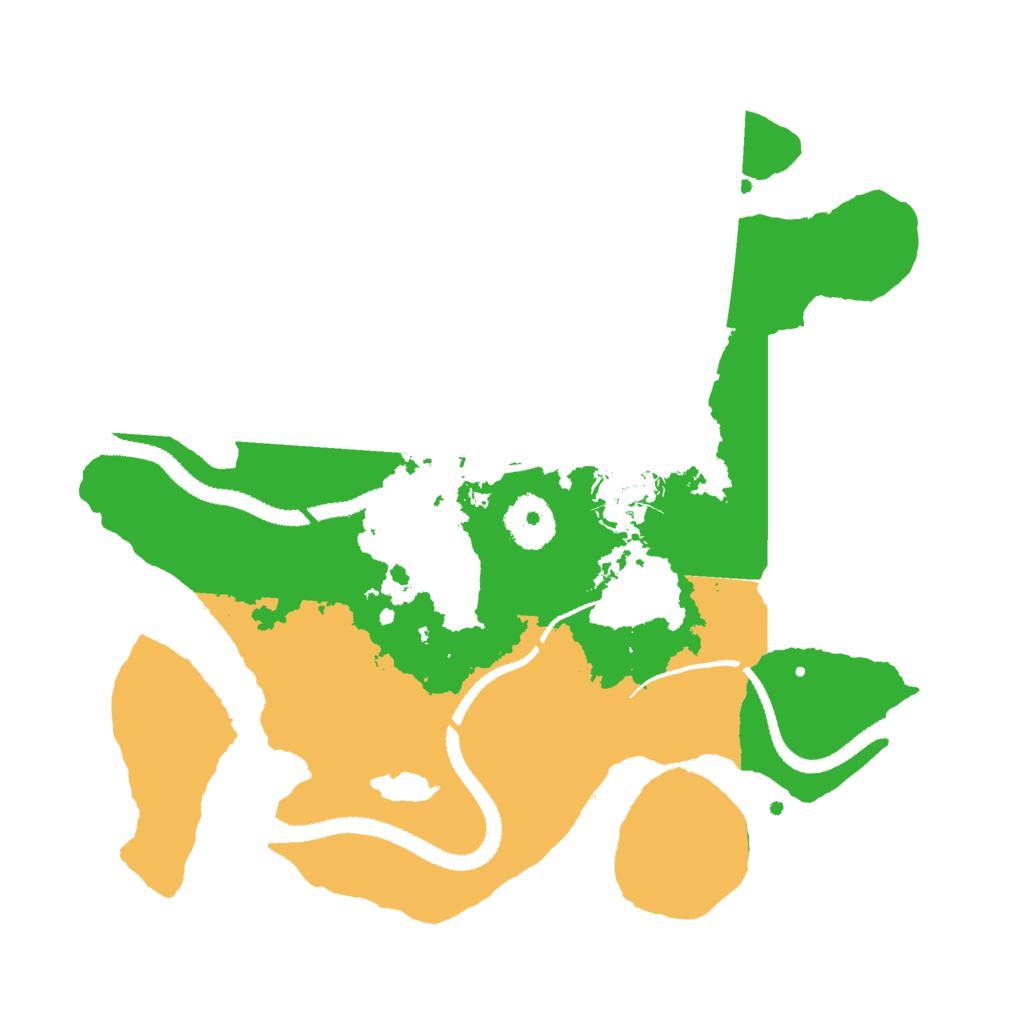 Biome Rust Map: Procedural Map, Size: 3000, Seed: 176531