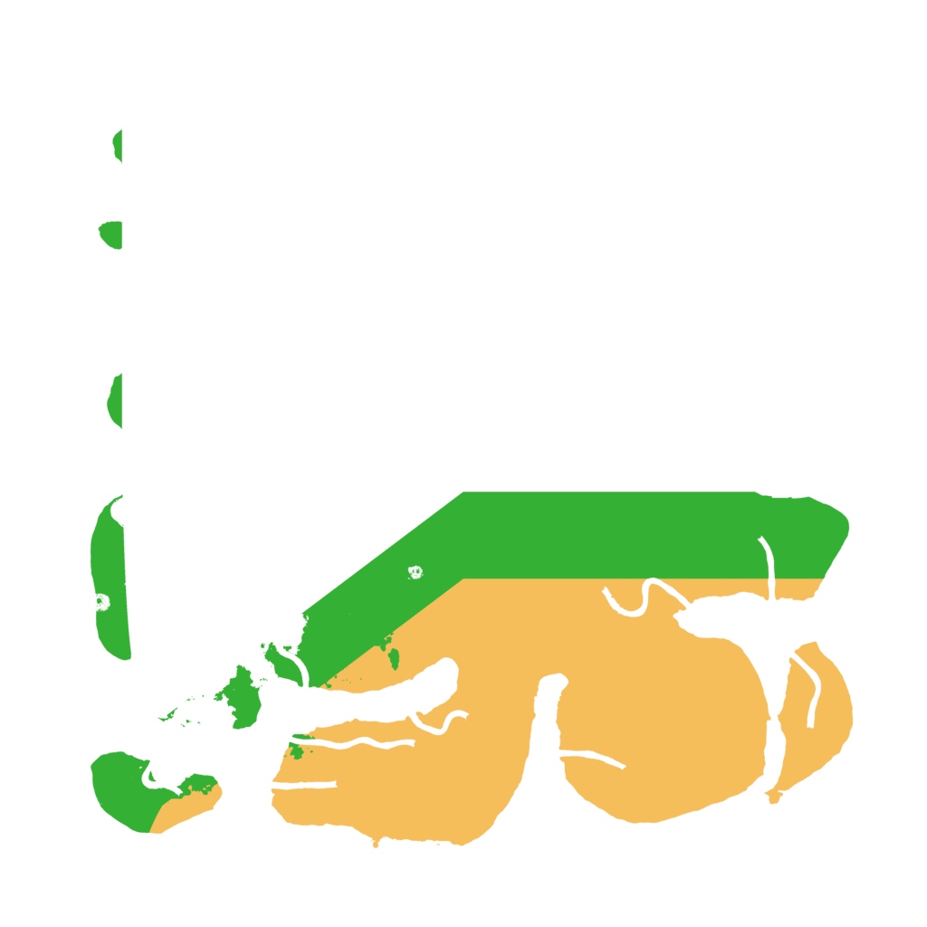 Biome Rust Map: Procedural Map, Size: 3550, Seed: 777169