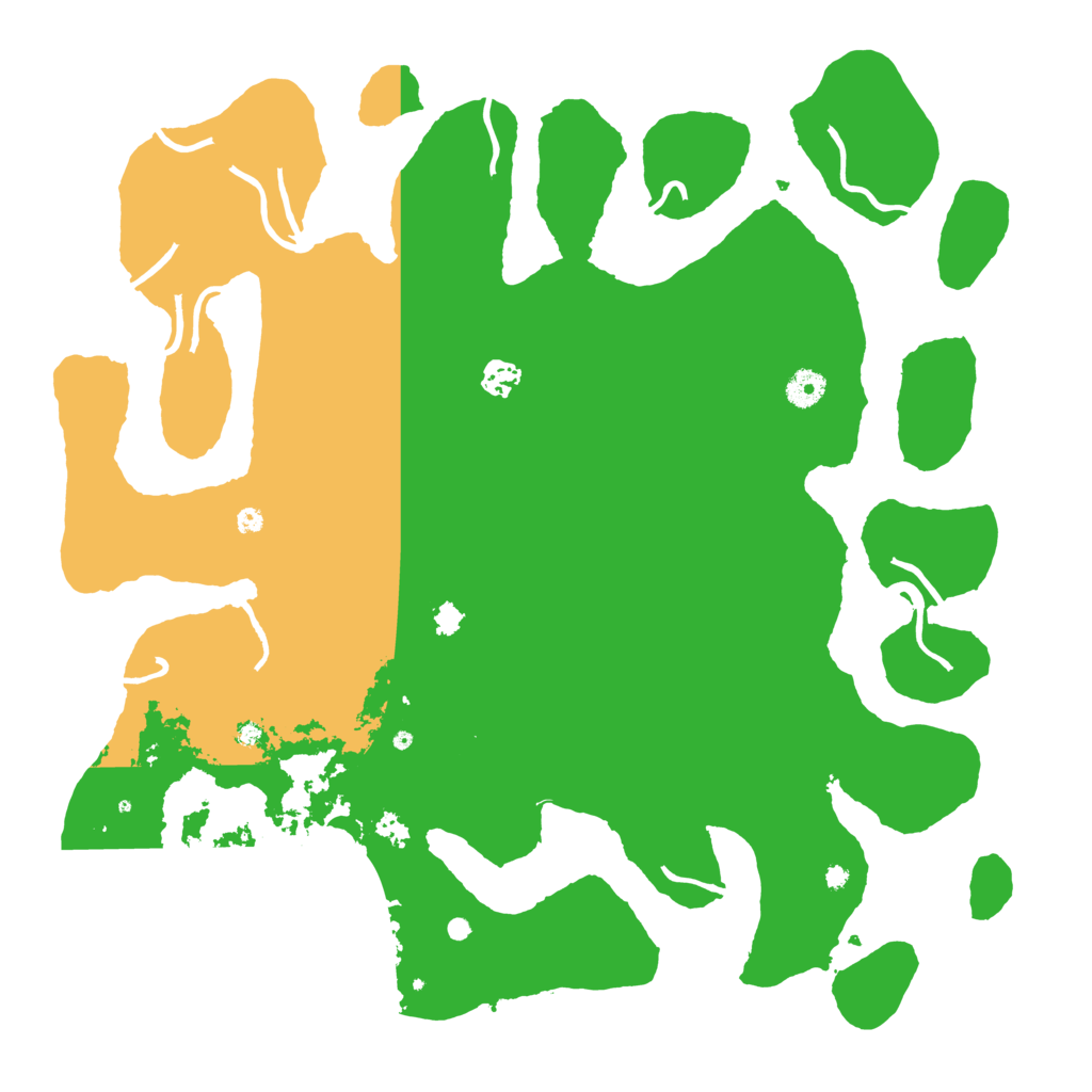 Biome Rust Map: Procedural Map, Size: 4300, Seed: 406173