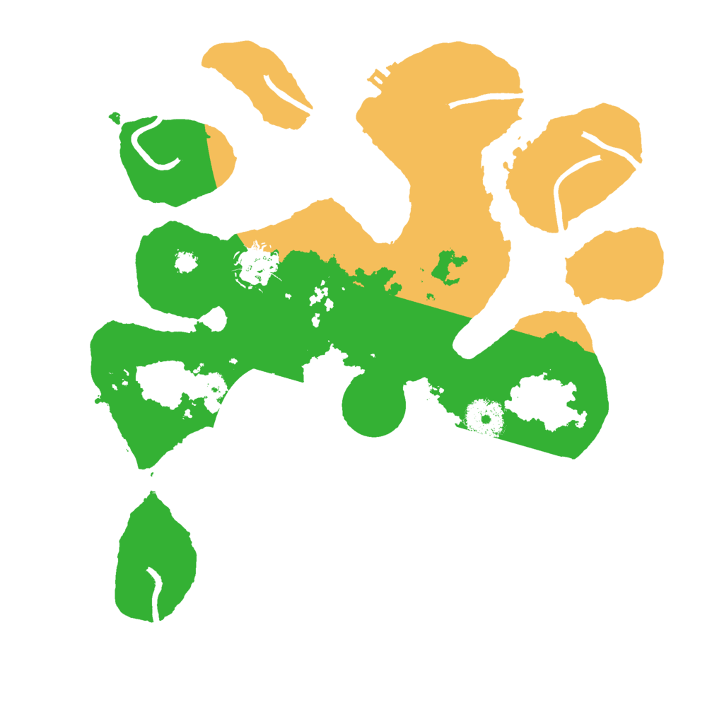 Biome Rust Map: Procedural Map, Size: 3000, Seed: 339098